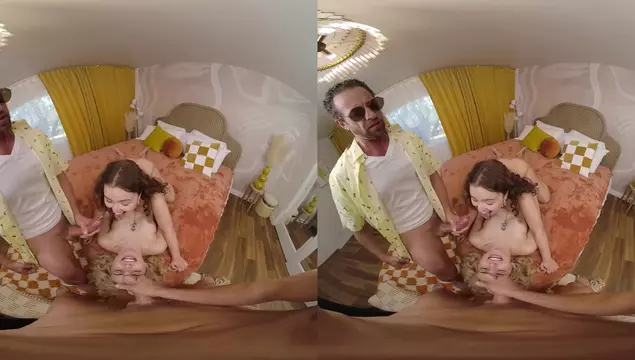 VR порно от первого лица с молодой красавицей Mary Popiense