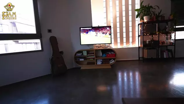 Трахаю жопастую подругу раком во время чемпионата Европы по футболу